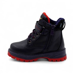 Ботинки на меху 1831-5-3 синие