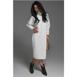 Платье теплое в рубчик