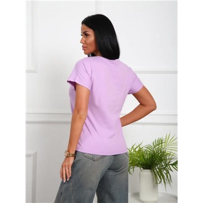 Футболка с рисунком Арт. 790 (Розовый)