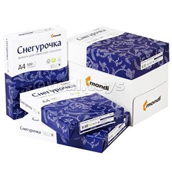 Бумага для офисной техники Снегурочка А4, 80г/м2, 500л.,