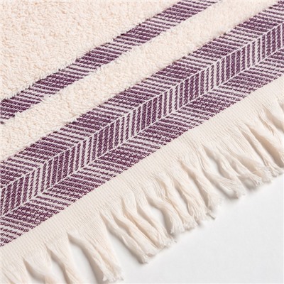 Полотенце махровое LoveLife «Муссон» 30×50 см, гранатовый, 100% хлопок, 500 г/м²