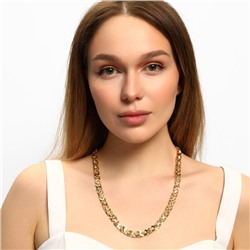 Цепочка на шею ювелирная бижутерия Итальянское золото (покрытие желтое 14к), арт.213.285