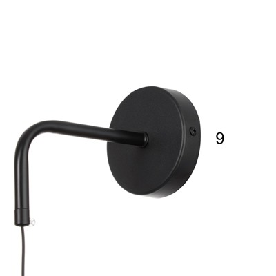 Бра «Гелла» LED 6 Вт 3000К черный 4×4×30 см