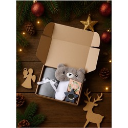 Новогодний подарочный набор Merry Christmas, плед и аксессуары