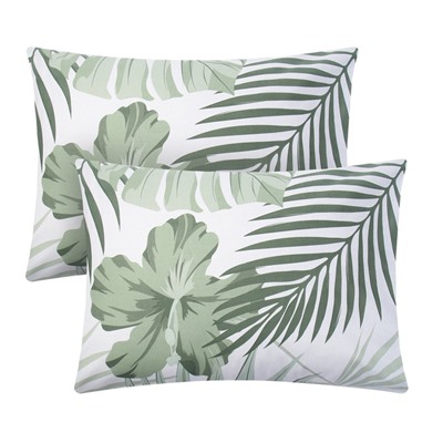 Комплект наволочек «Этель» Tropics (вид 2), 50×70 см, 2 шт., поплин, хлопок 100%