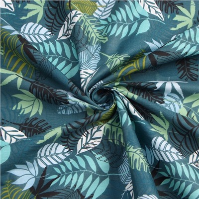 Скатерть «Этель. Папоротник», 149×180 см, 80% хлопок, 20% п/э, сатин 110 г/м²