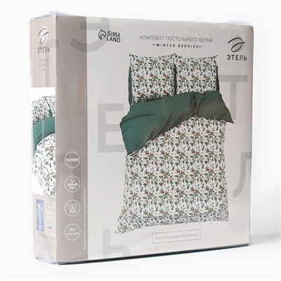 Постельное бельё 1.5-спальное «Этель» Winter berries, поплин