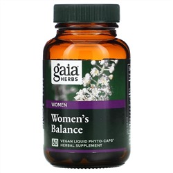 Gaia Herbs, Women's Balance, 60 Veggie Liquid Phyto-Caps