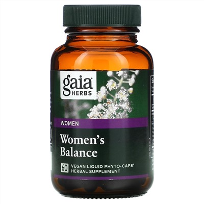 Gaia Herbs, Women's Balance, 60 Veggie Liquid Phyto-Caps