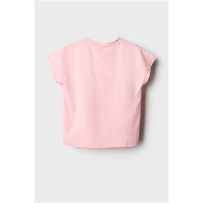 Фуфайка трикотажная для девочек (футболка) PLAYTODAY, 1240915