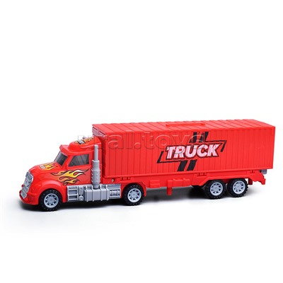 Машина "Пожарная станция" в коробке