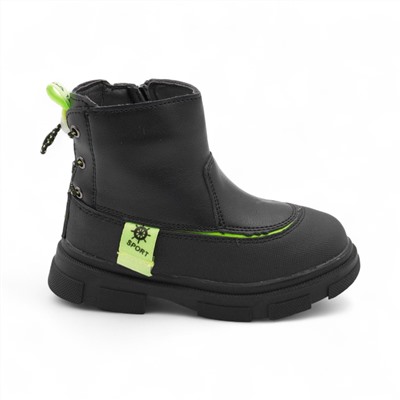 Ботинки демисезонные 5921-5А черные