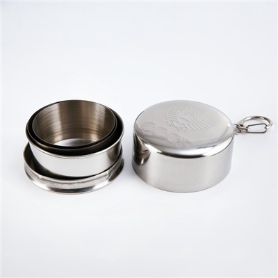 Складной стакан с карабином «СССР», 150 мл