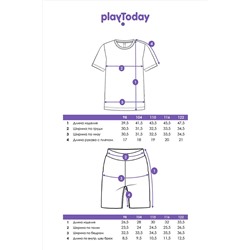 Костюм (Футблока+Шорты) PLAYTODAY, 1073720