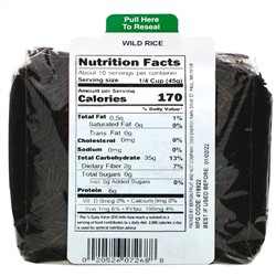 Bergin Fruit and Nut Company, Дикий рис, 454 г (16 унций)