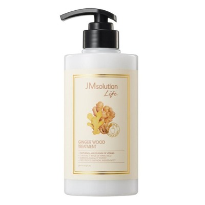 JMsolution Глубоко питающая маска для волос с экстрактом имбиря Life Ginger Wood Treatment