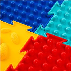 Модульный массажный коврик, набор №1 «Универсал», 8 шт., Ортодон