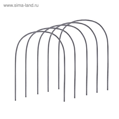Дуги для парника, полиэтилен 2 м, d=20 мм, набор 5 шт.