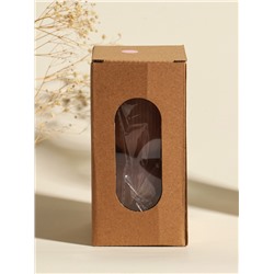 Свеча декоративная «Греция», нежно-персиковая, 6×6×14 см