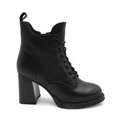 Ботинки из натуральной кожи Р-159-1 черные