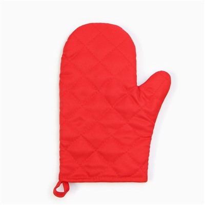 Набор новогодний подарочный «Доляна. Олень»: варежка-прихватка, лопатка силикон