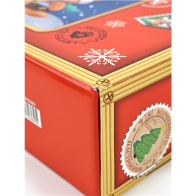 УЦЕНКА Коробка подарочная складная «Новогодняя почта», 33.5×25.5×7.5 см