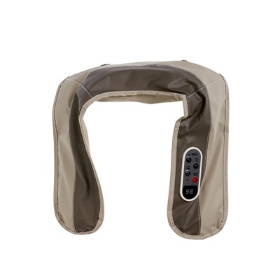 УЦЕНКА Массажёр для спины и шеи Luazon, наплечный, пульт, 99 режимов, 220 В