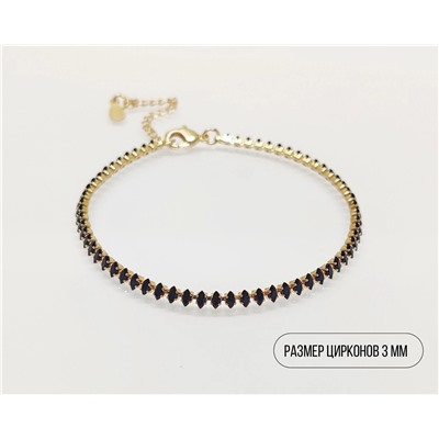 Браслет с цирконами