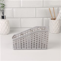 Органайзер для хранения, 4 ячейки, 19×10.5×8 см, МИКС