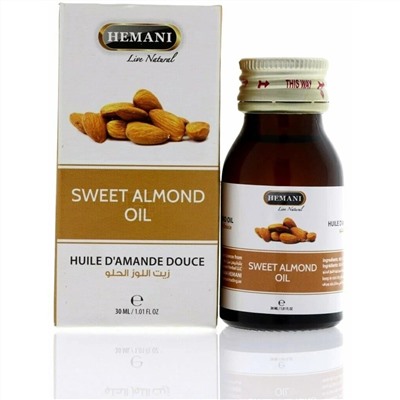 Hemani Sweet Almond Oil / Масло Сладкого Миндаля 30 мл