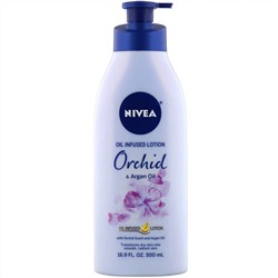Nivea, Oil Infused Lotion, Orchid & Argan Oil, 16.9 fl oz (500 ml)