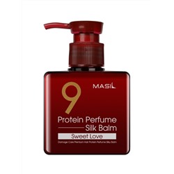 MASIL - БАЛЬЗАМ ДЛЯ ВОЛОС И КОЖИ ГОЛОВЫ С ПРОТЕИНАМИ  9 PROTEIN PERFUME SILK BALM SWEET LOVE, 180 МЛ