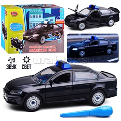 Конструктор "Полиция" (свет/звук) в коробке