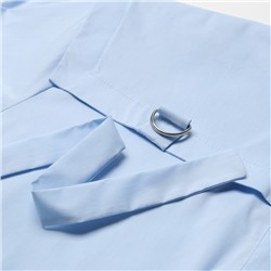 Рубашка женская с лентами MINAKU: Casual Collection, размер 48, голубая