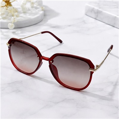 Очки женские солнцезащитные с градиентом крупные, арт.007.399