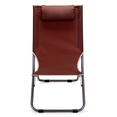 Кресло складное КОРИЧНЕВЫЙ № 9 92х25х90 /уп6/