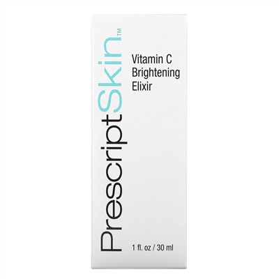 PrescriptSkin, осветляющий эликсир с витамином C, улучшенная осветляющая сыворотка с сухим маслом, 30 мл (1 жидк. унция)