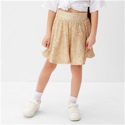 Юбка из пайеток KAFTAN размер 38 (146-152 см), золотой