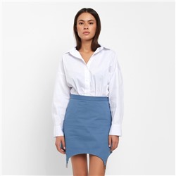 Юбка женская джинсовая MIST: Denim р.44, синий