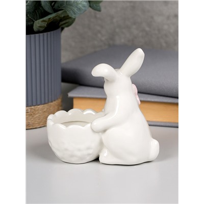 Фигурка Кролик 10 см / YZ1107 /уп 48/фарфор