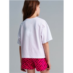 Фуфайка трикотажная для девочек (футболка)