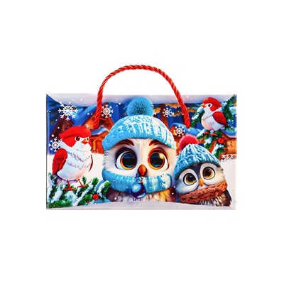 Сладкий новогодний подарок «Посылка Совята», детский, 1000 г