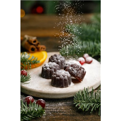 Мармелад ягодный Глинтвейн / брусника, вишня  / подложка / 165 г / ТМ Сибирский кедр