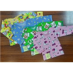 Фуфайка детская" Лодочка" д/р (кулирка)