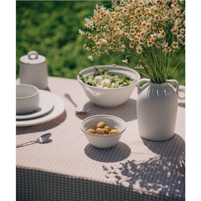 Салатник SL Home «Арена Бланка», 1.2 л, d=20 см, керамика, бежевый