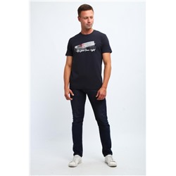 Футболка мужская 058 (Темно-серый)