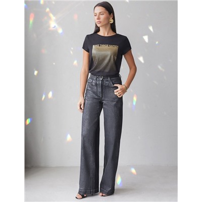 VILATTE Футболка D49.135