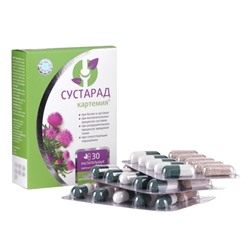 Комплекс «Сустарад», натуральный, здоровые суставы, 30 капсул по 0.5 г