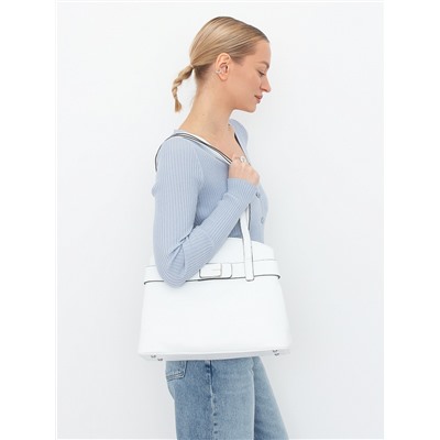 Сумка 58426 white Velina Fabbiana-Safenta