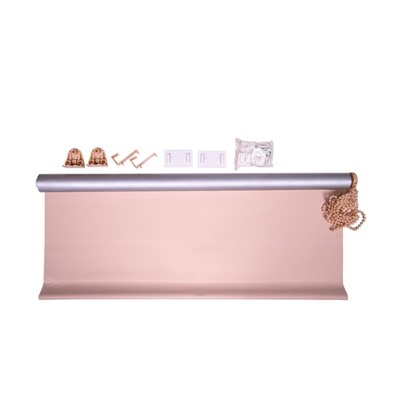 Рулонная штора «Блэкаут», 45х160 см, цвет персик